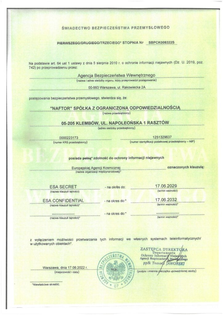 Innowacyjne systemy bezpieczeństwa, ochrona fizyczna, zabezpieczenia techniczne obiektów, szkolenia.